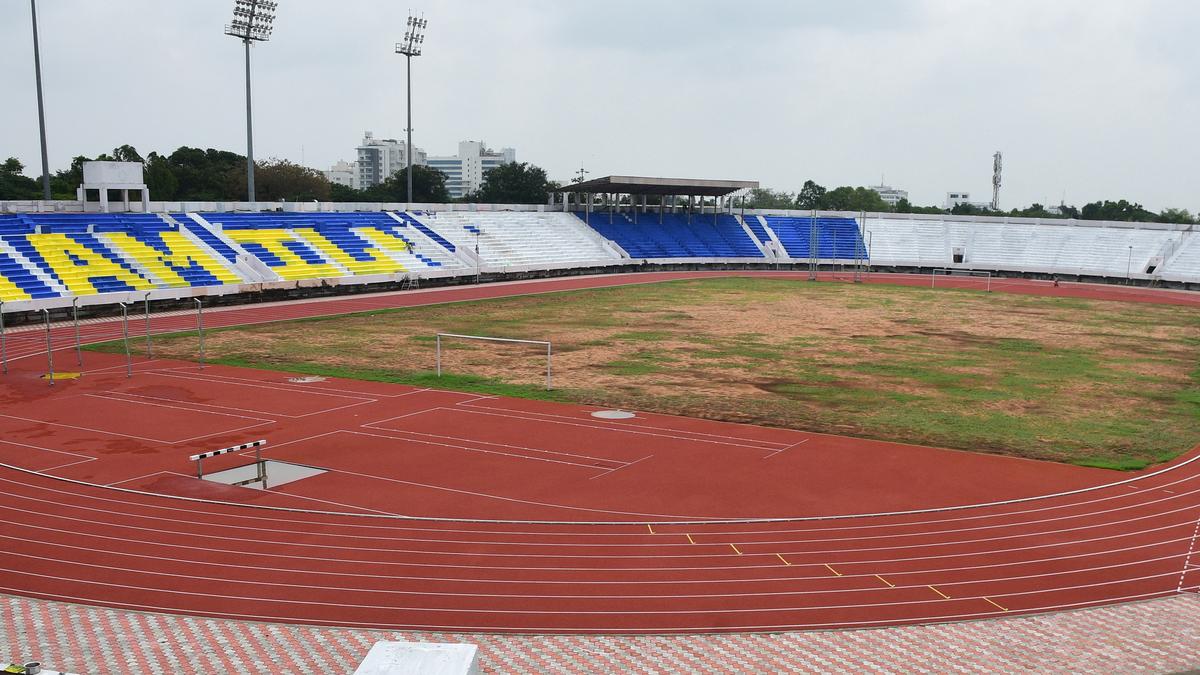 CM Stalin inaugurates refurbished synthetic track at Nehru Stadium in